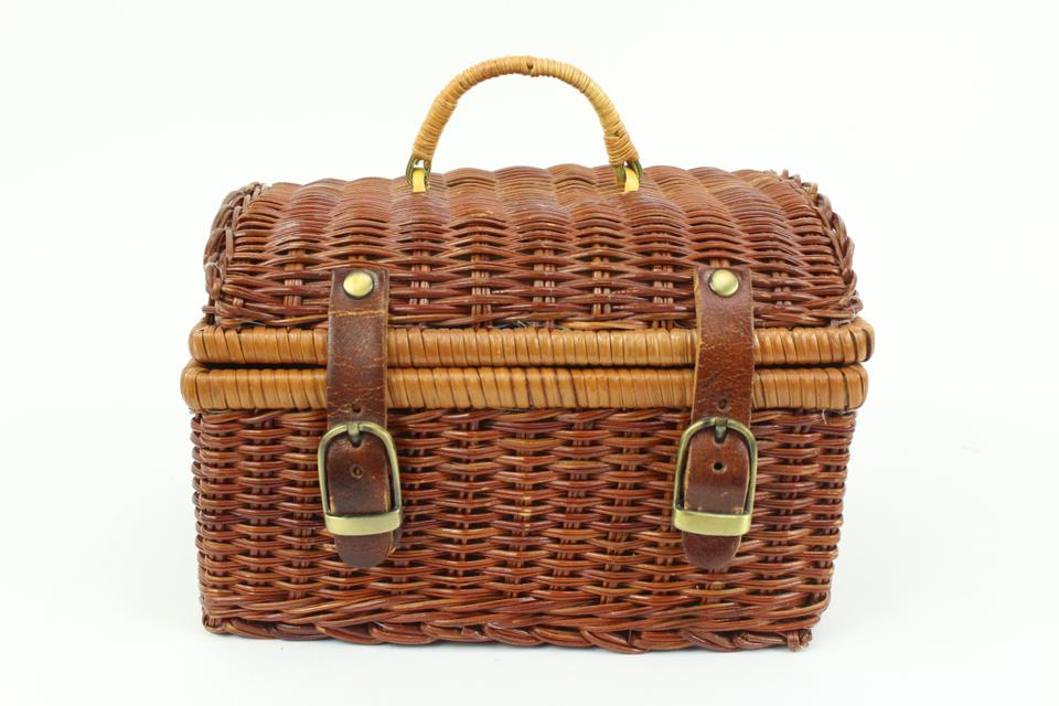 Givenchy Brown Wicker Straw Raffia Basket Bag 16gi323s – Bagriculture