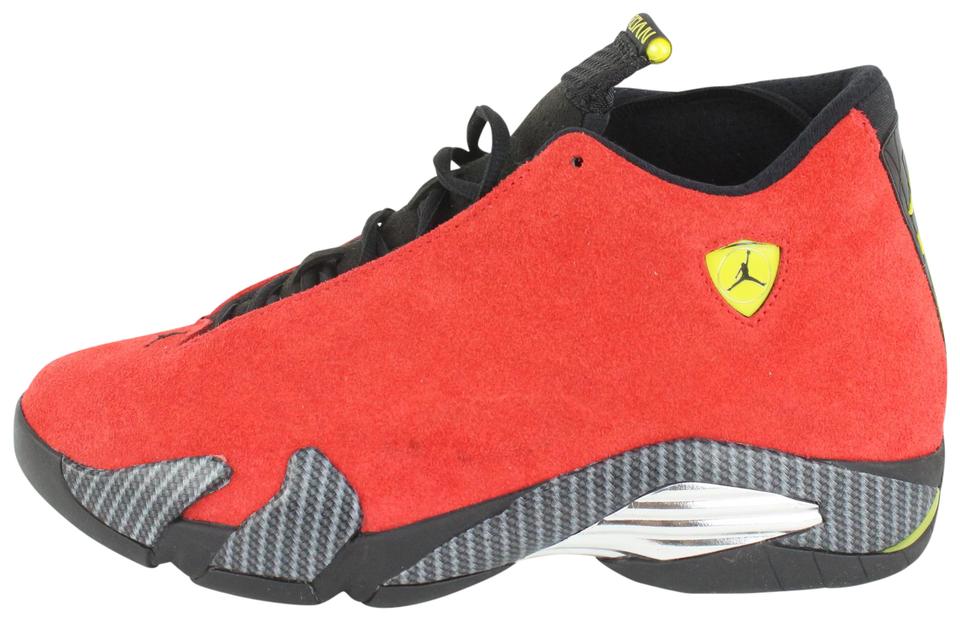 Microbe Nemlig uberørt Nike 2014 Men's 8.5 US Red Retro 'Ferrari' Air Jordan 14 XIV 654459-67 –  Bagriculture