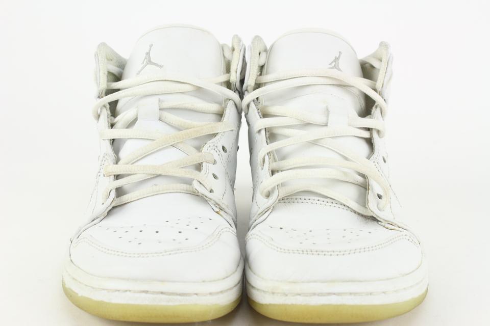 Nike 2002 Men's 8 US White x Chrome Air Jordan 1 I Sneaker 306000 101 ...