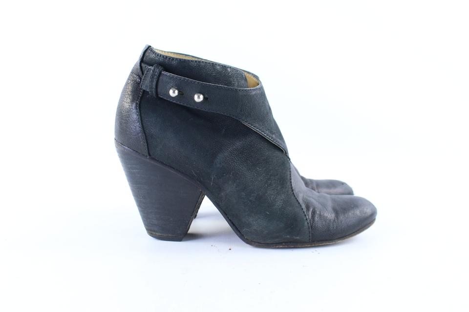 rag and bone black suede booties