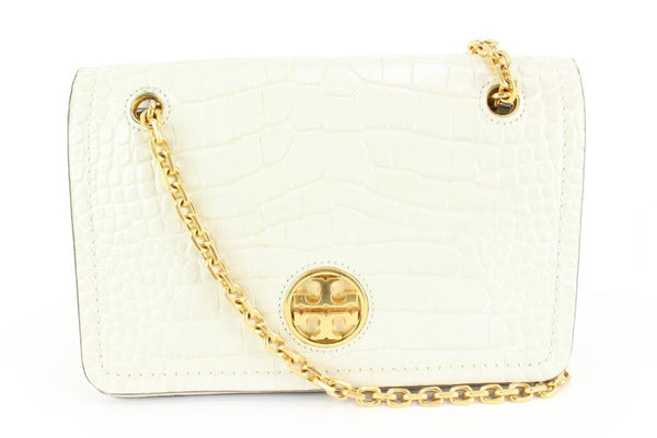 Tory Burch Carson Croc Embossed Convertible White 34tb54s – Bagriculture