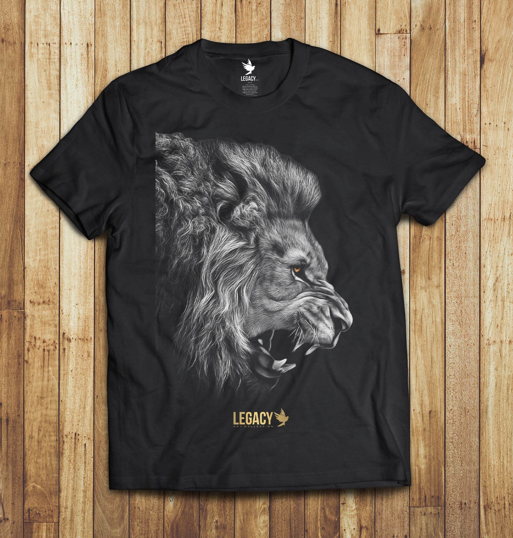 Angry Lion T-Shirt - STREETWEAR