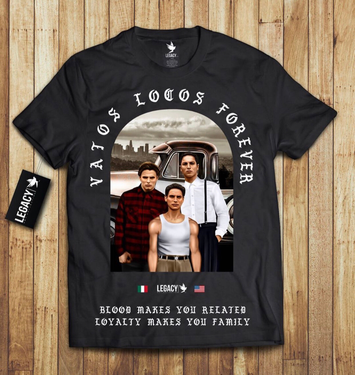 Blood Loyalty Family T-Shirt - STREETWEAR