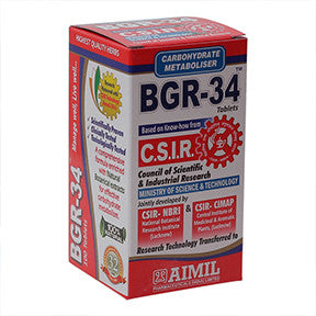 Made from 34 herbal phytoconstituent extracts, BGR-34 is an ayurvedic medicine - A side-effect free cure for diabetes