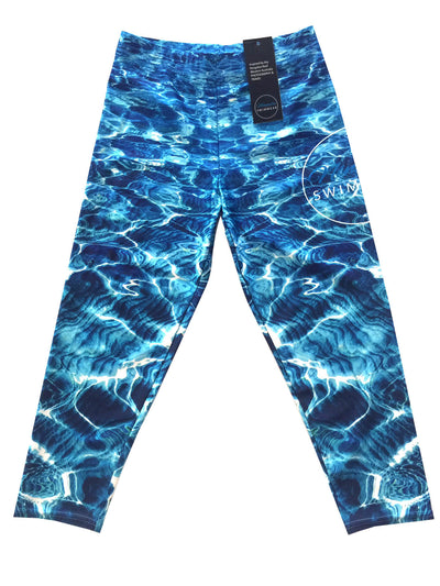 Whale Shark - Eco Fade - Yoga Leggings - Repreve® Fabric