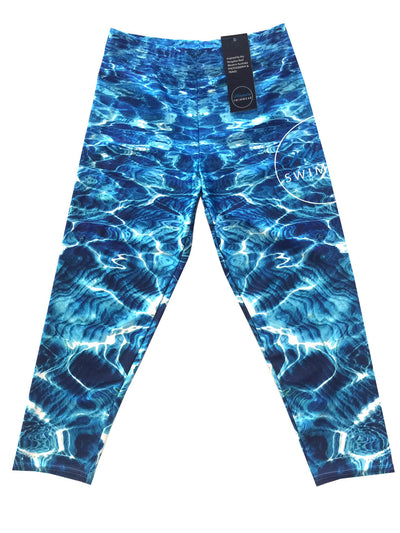 Whale Shark - Eco Fade - Yoga Leggings - Repreve® Fabric – Ningaloo Swimwear