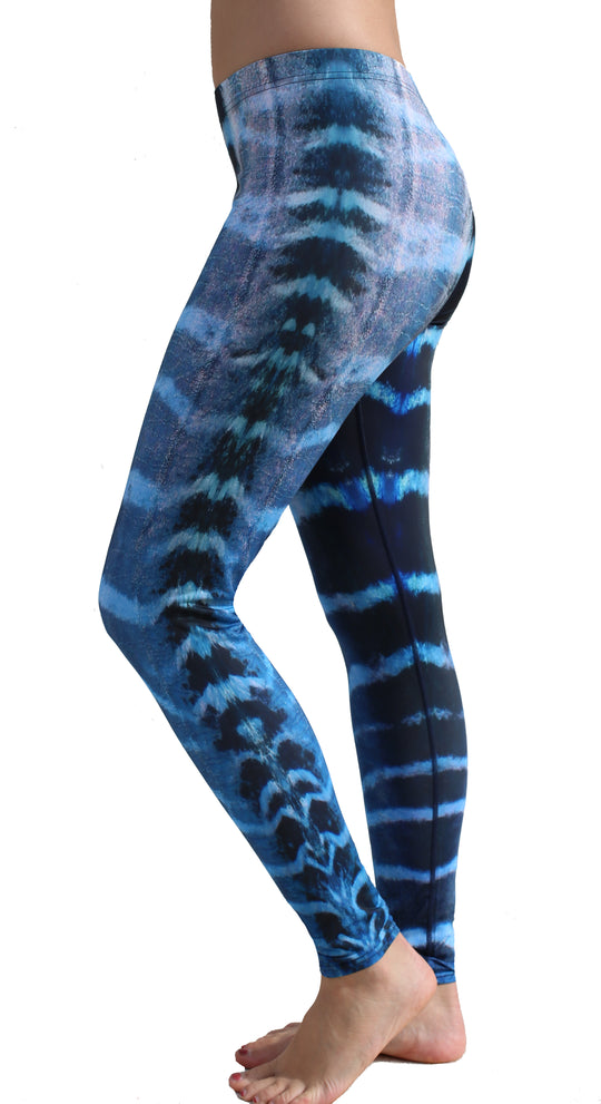Whale Shark - Eco Fade - Yoga Leggings - Repreve® Fabric