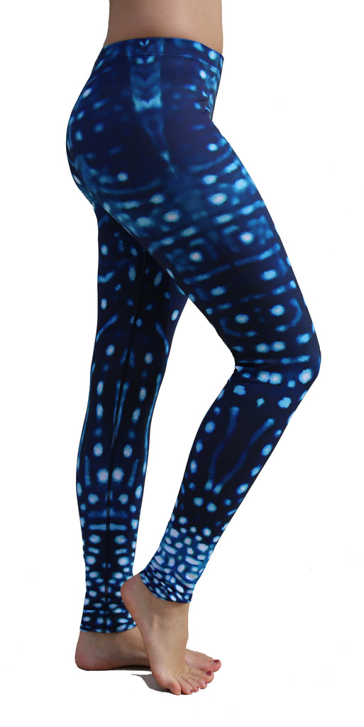 Whale Shark Eco Leggings - Repreve® Fabric – Ningaloo Swimwear