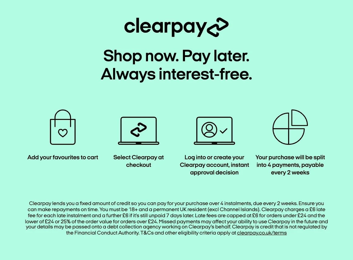 Clearpay Shop Now Pay Later