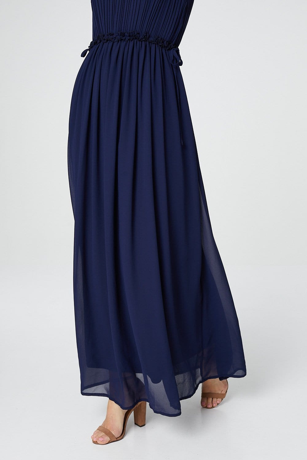 Ruched Bodice Maxi Dress | Izabel London