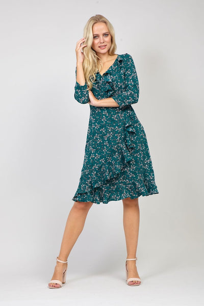 izabel london wrap dress