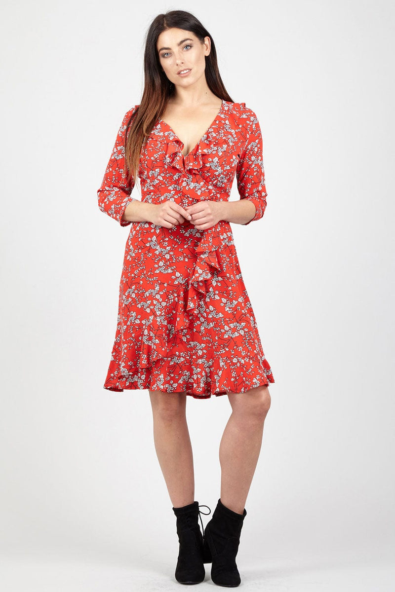 izabel london wrap dress