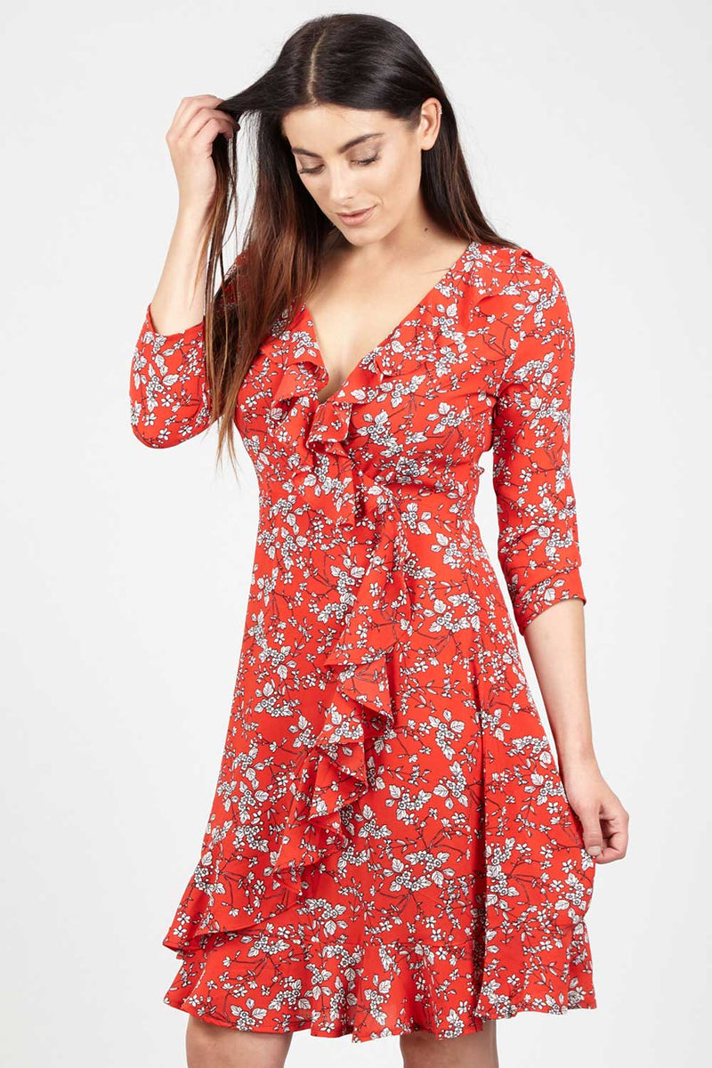 izabel london wrap dress