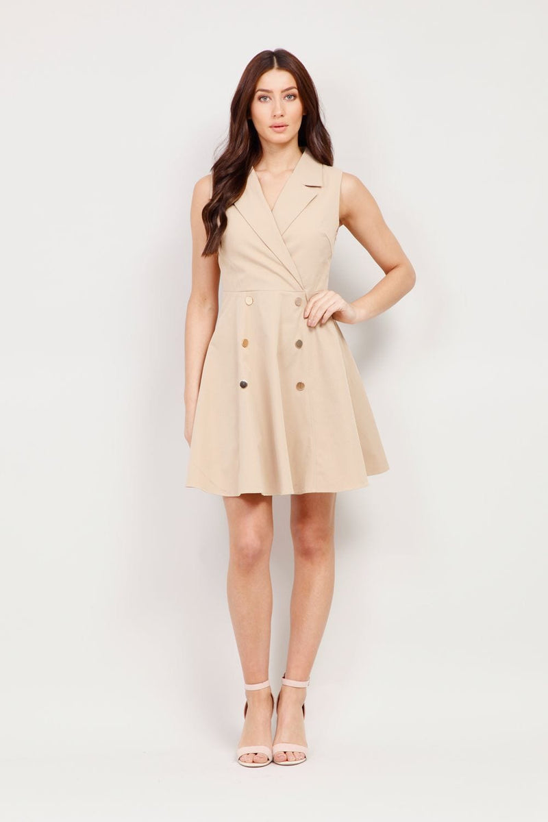 blazer skater dress