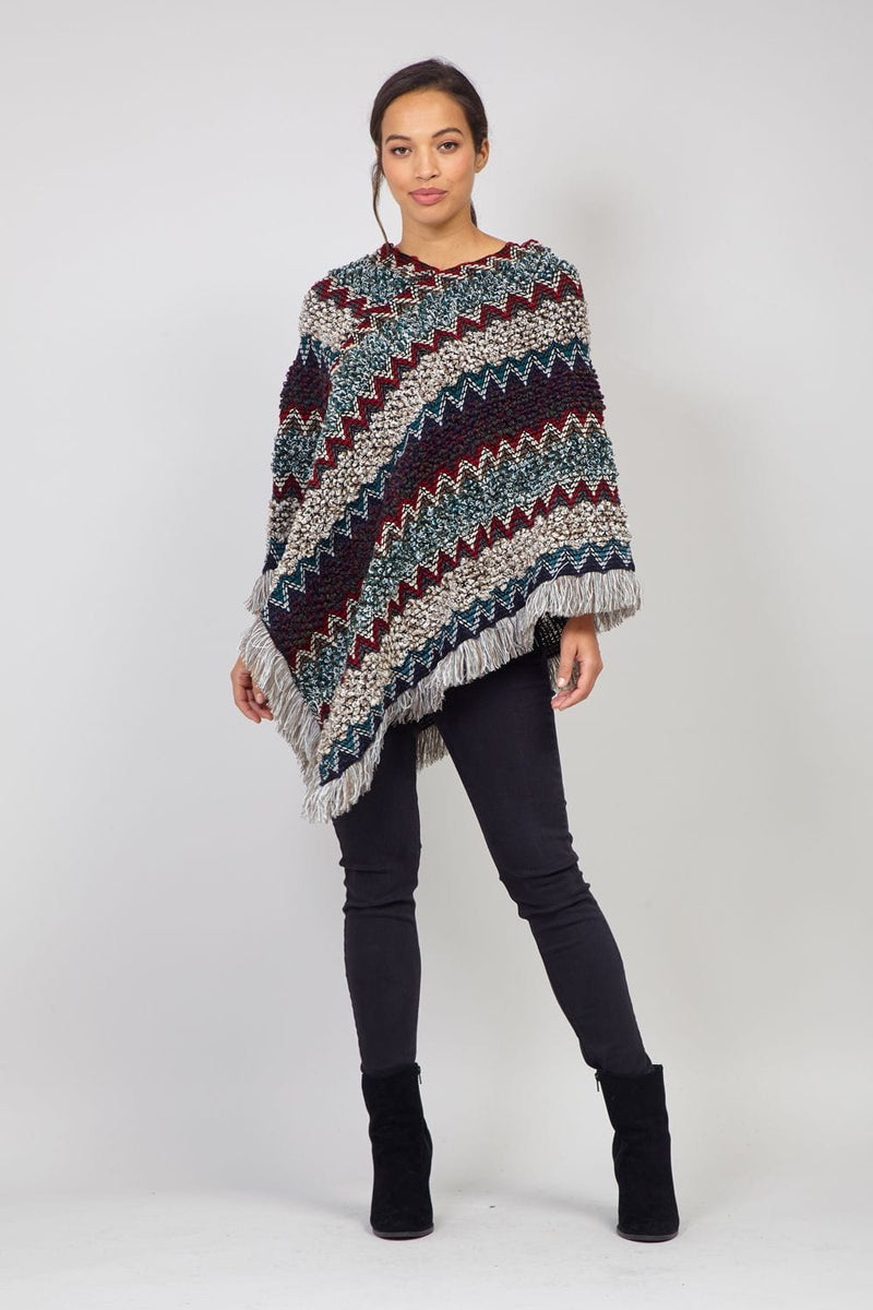 knitted poncho