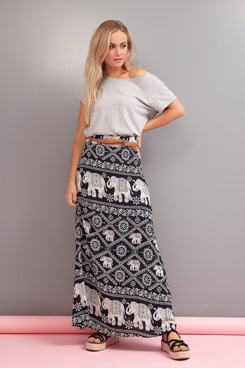 izabel london maxi skirt