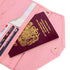 RFID Passport Holder - Blush Pink