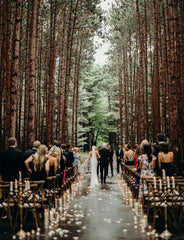 Sustainable wedding outdoors ender legard