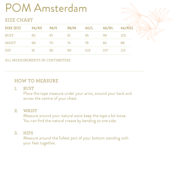 POM Size Chart