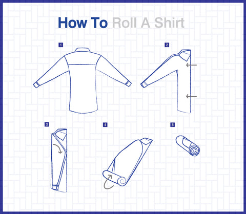 How To Pack & Fold Your Dress Shirts For Travel, In a Suitcase & More ...