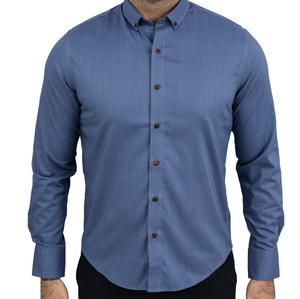 Untucked Button Down Dress Shirts (Men's Wrinkle Free Shirts