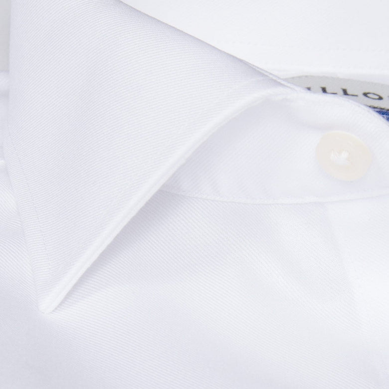 Non-Iron White Twill | Twillory