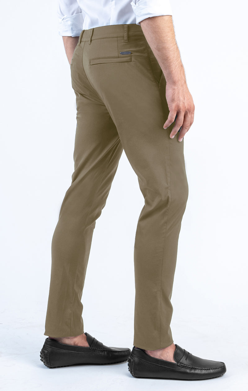 Men's Khaki Performance Dress Pants - Stretch | Twillory