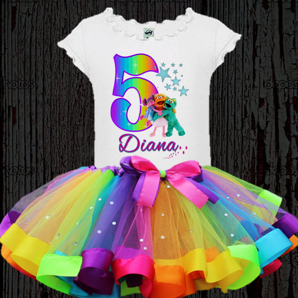 sesame street tutu dress