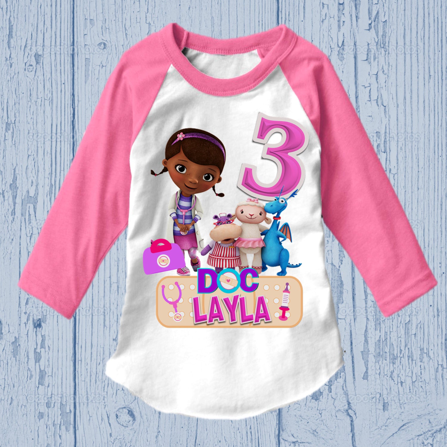 doc mcstuffins 3rd birthday outfit