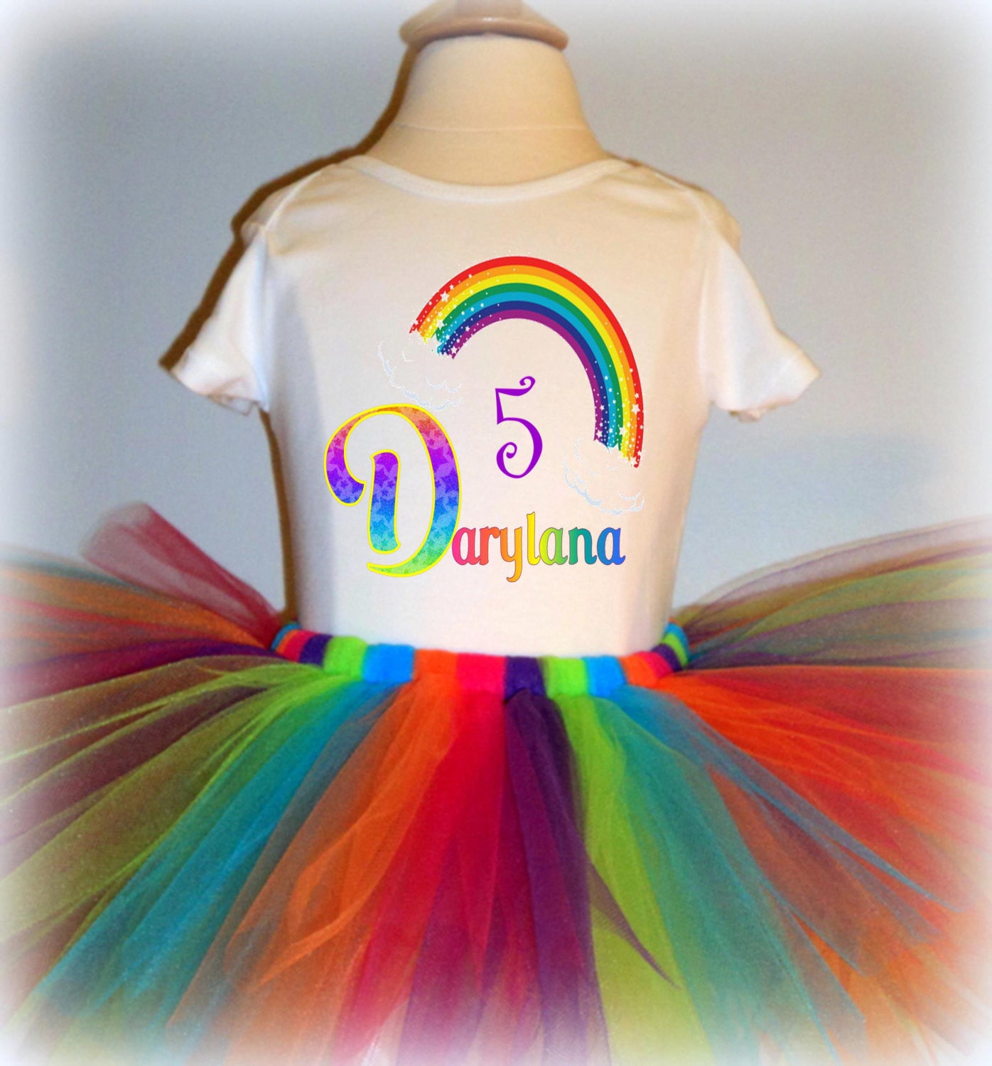 rainbow birthday outfit