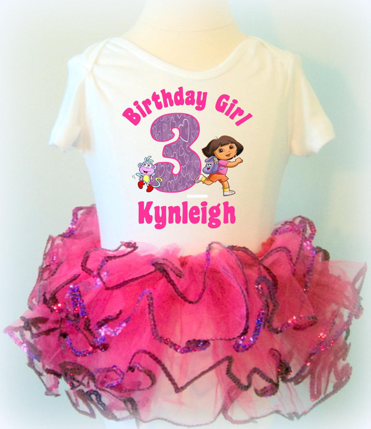 dora birthday outfit