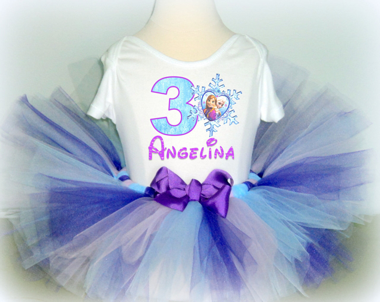 frozen birthday tutu