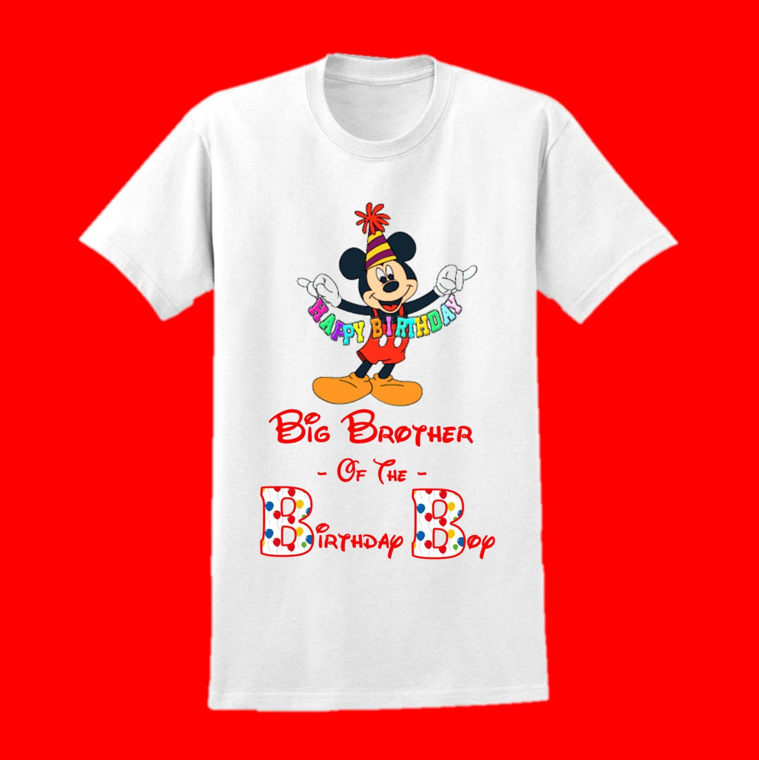 disney big brother shirt