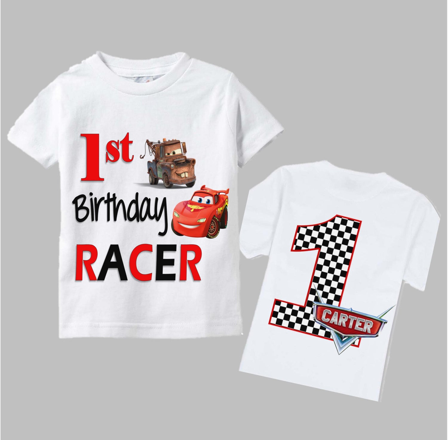 disney cars birthday shirt