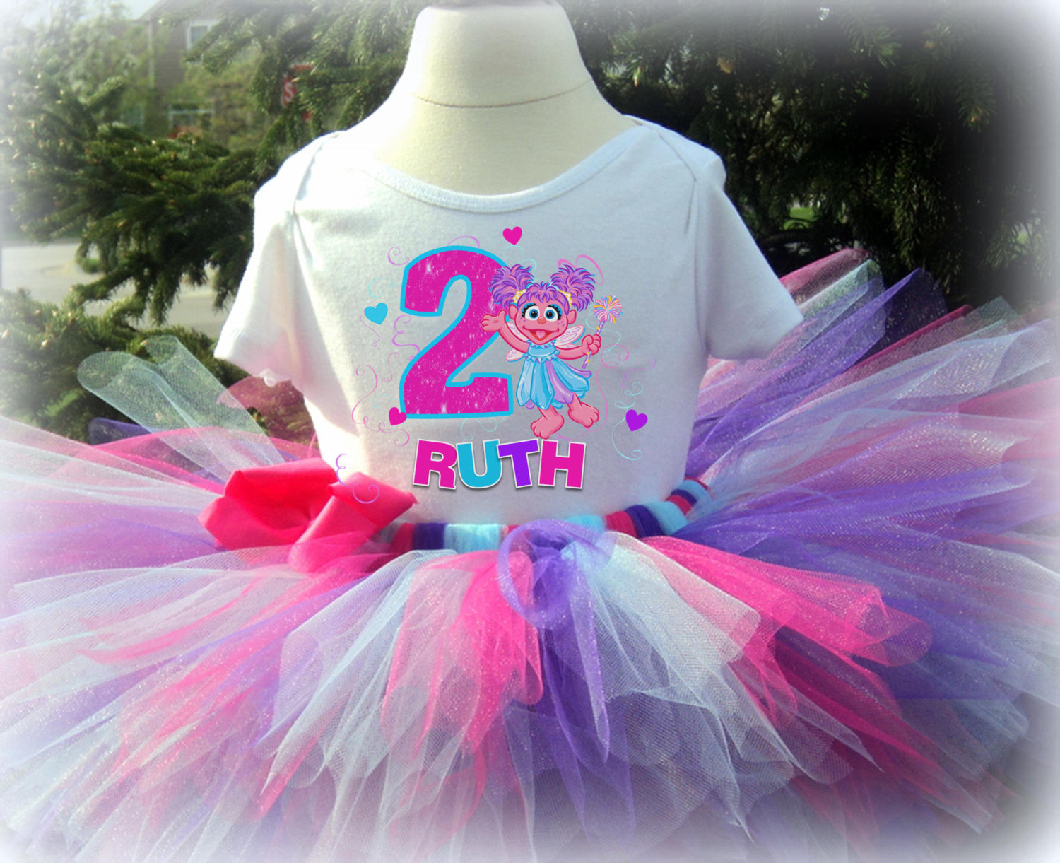 sesame street tutu dress