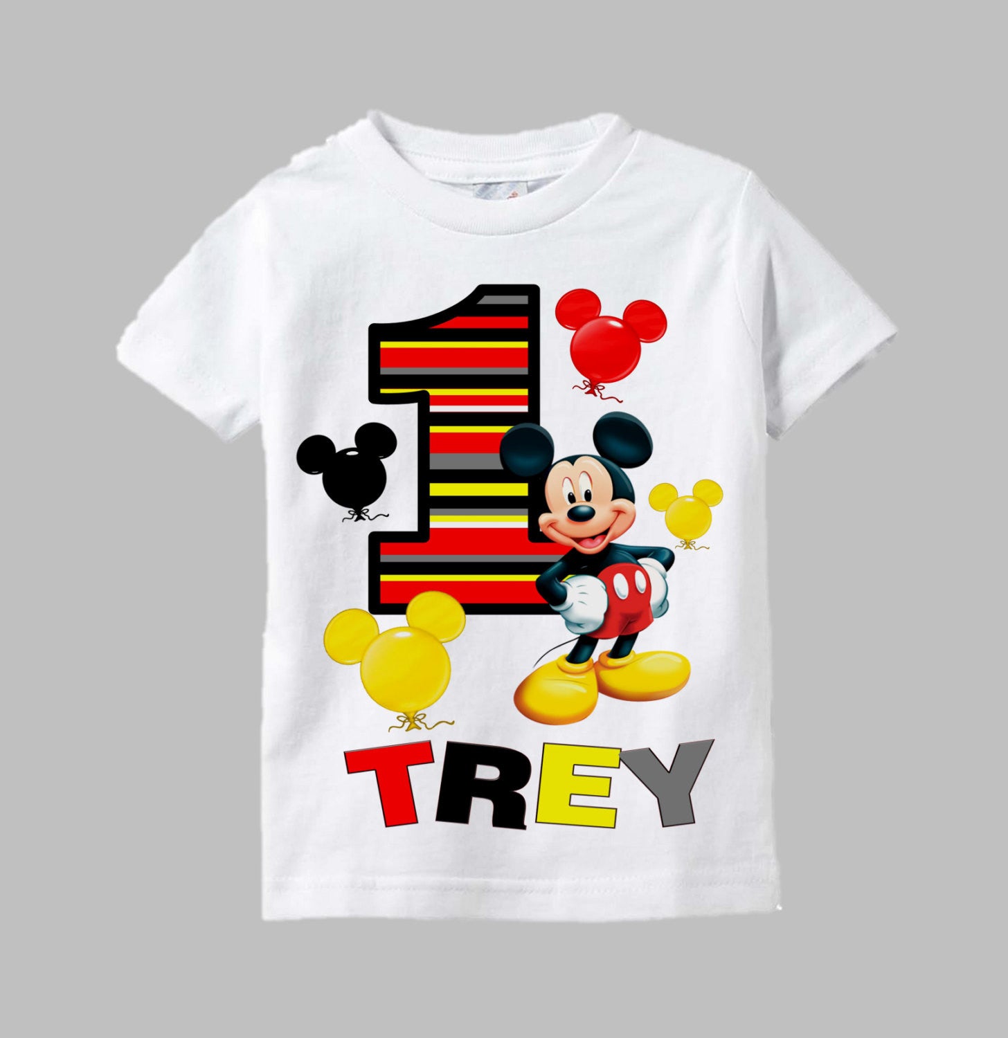 mickey mouse birthday girl shirt