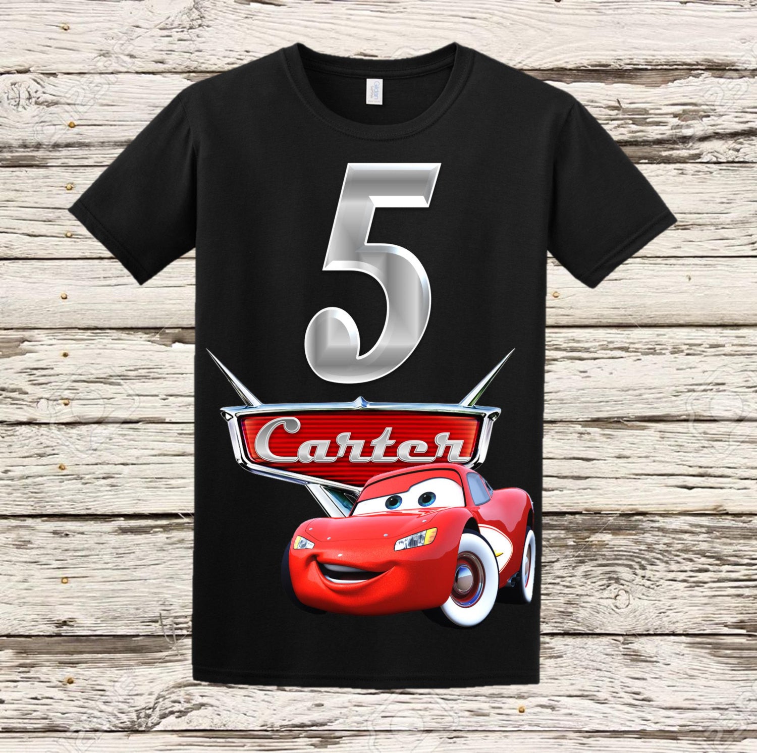 disney cars birthday shirt