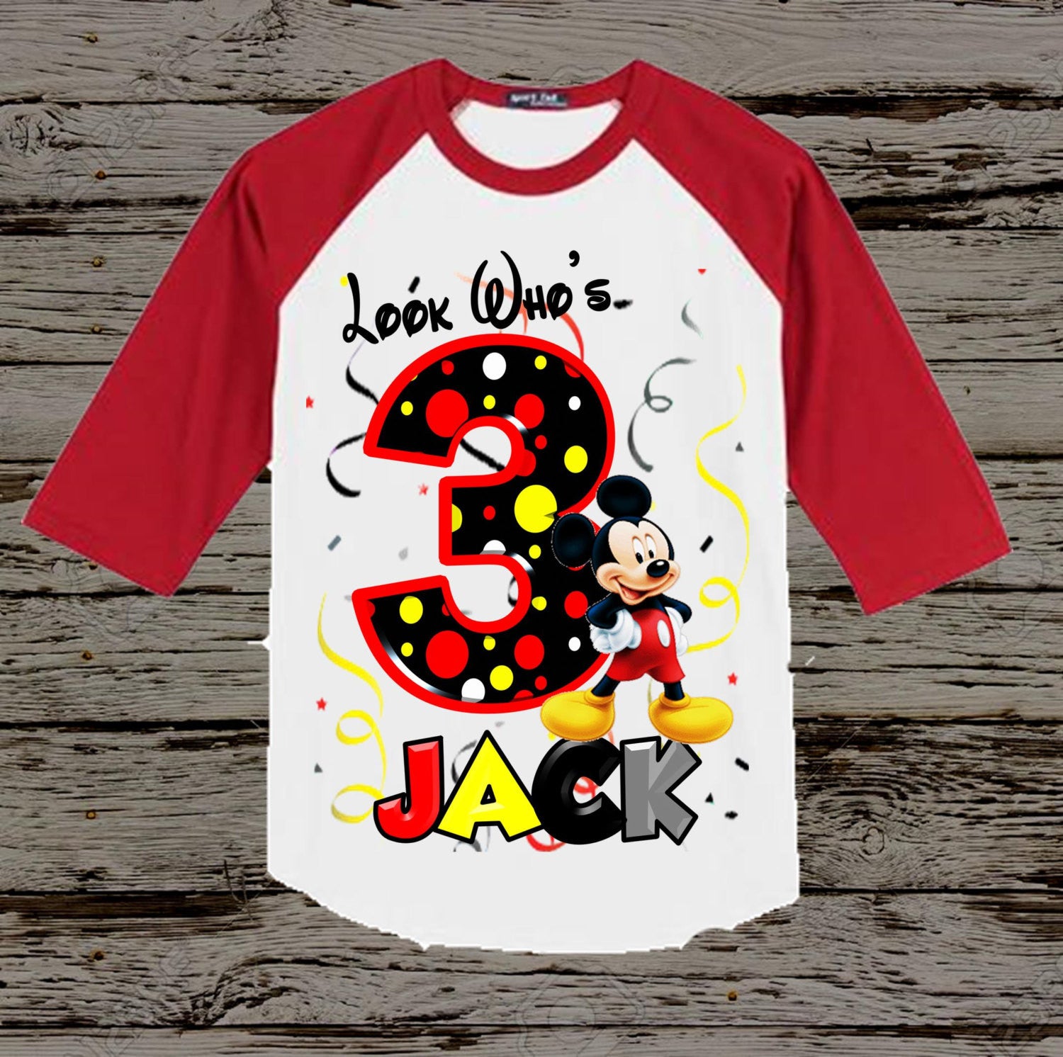 personalized mickey mouse shirts for family