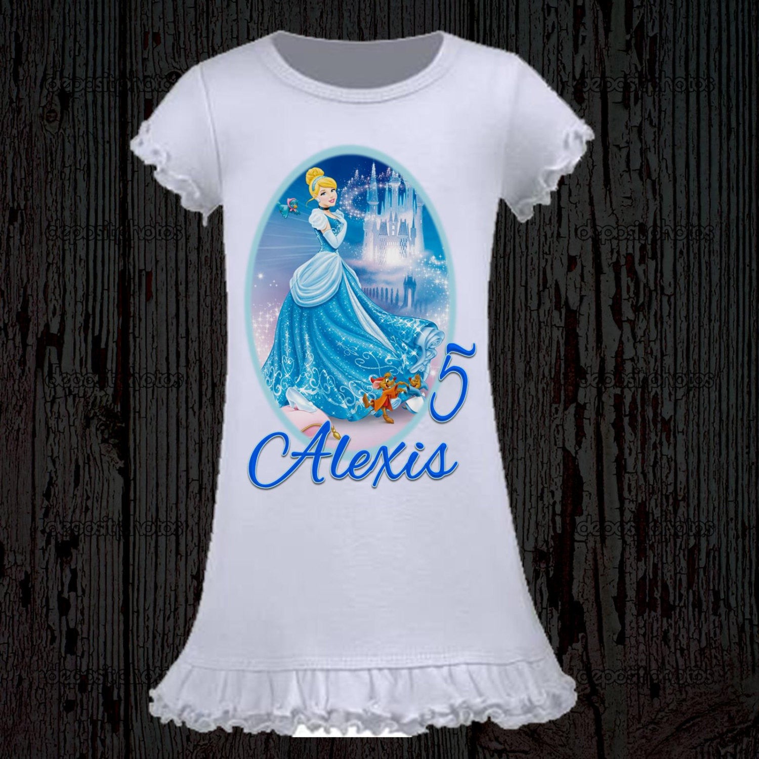 cinderella t shirt dress