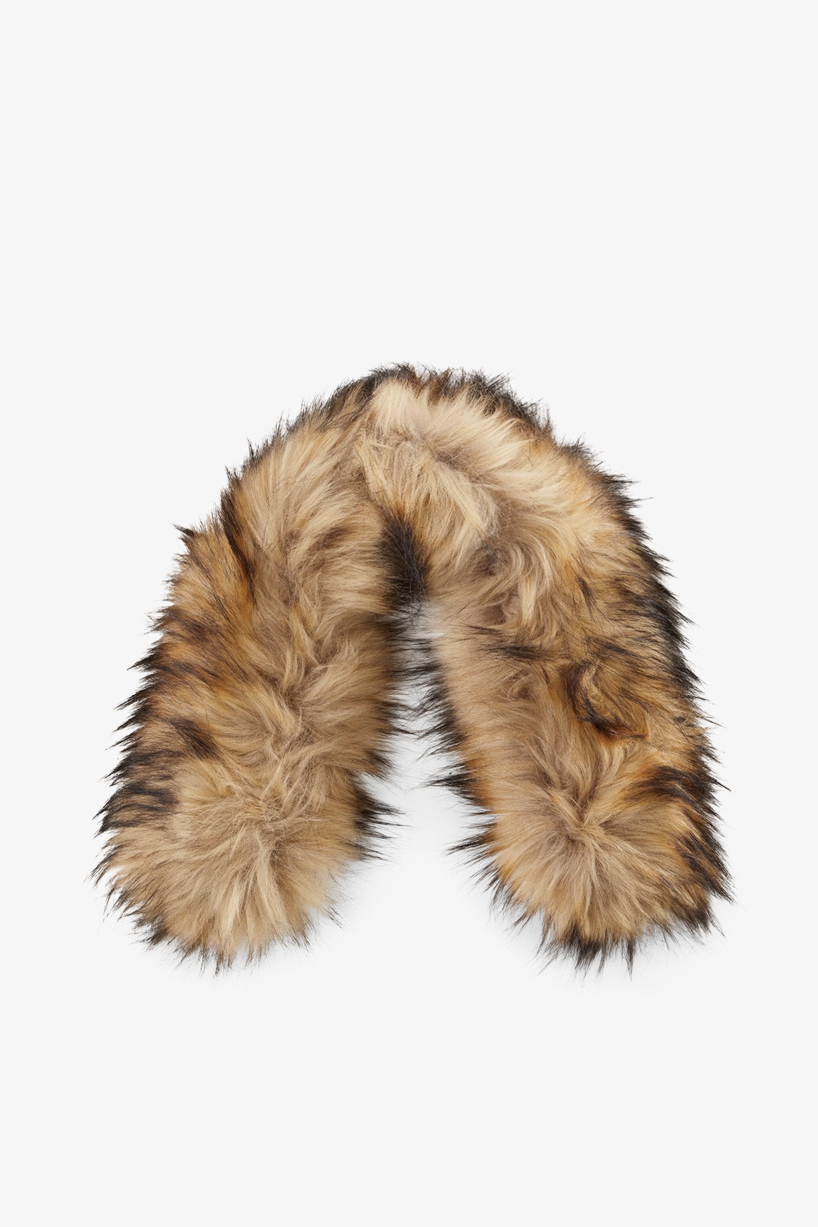 real fur hood trim