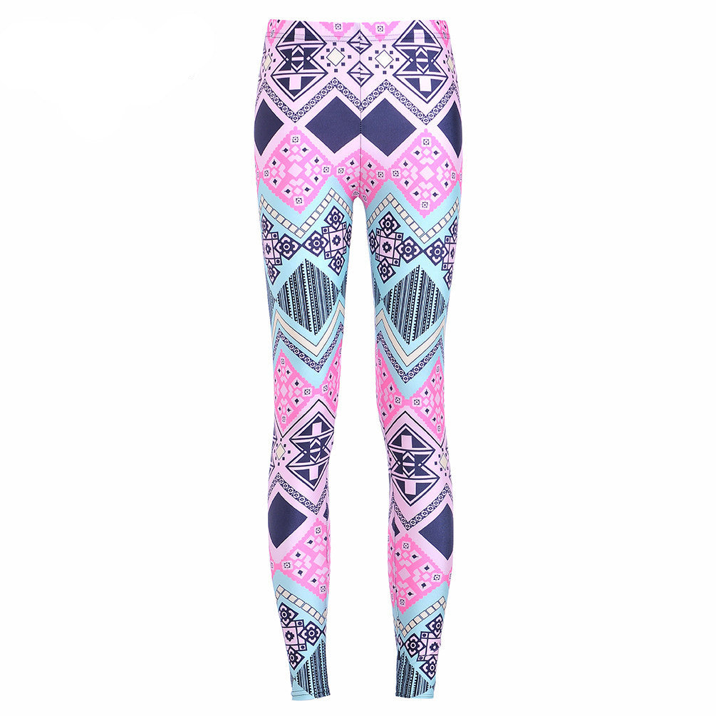 Smiffy's 80er Neon-Leopard Party Leggings bunt ab 10,78