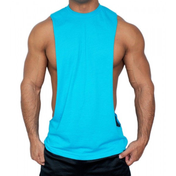 Muscle Cut Stringer Workout Tank Top T-Shirt by American Apparel – Neon ...
