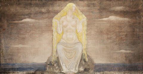Freja (1905) by John Bauer (1882–1918)