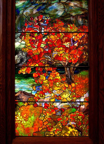 Autumn Landscape by Louis Comfort Tiffany