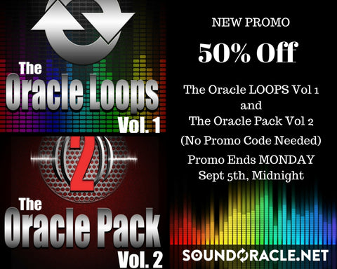 Sound Oracle’s New Promo - 50% Off The Oracle LOOP Vol 1 and The Oracle Pack Vol 2 (No Promo Code Needed)