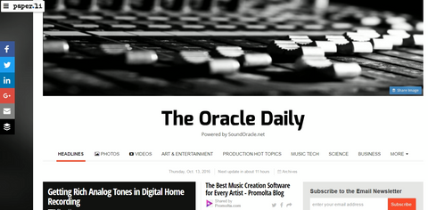 ANNOUNCING THE LAUNCH OF MY NEW NEWSPAPER “THE ORACLE DAILY!