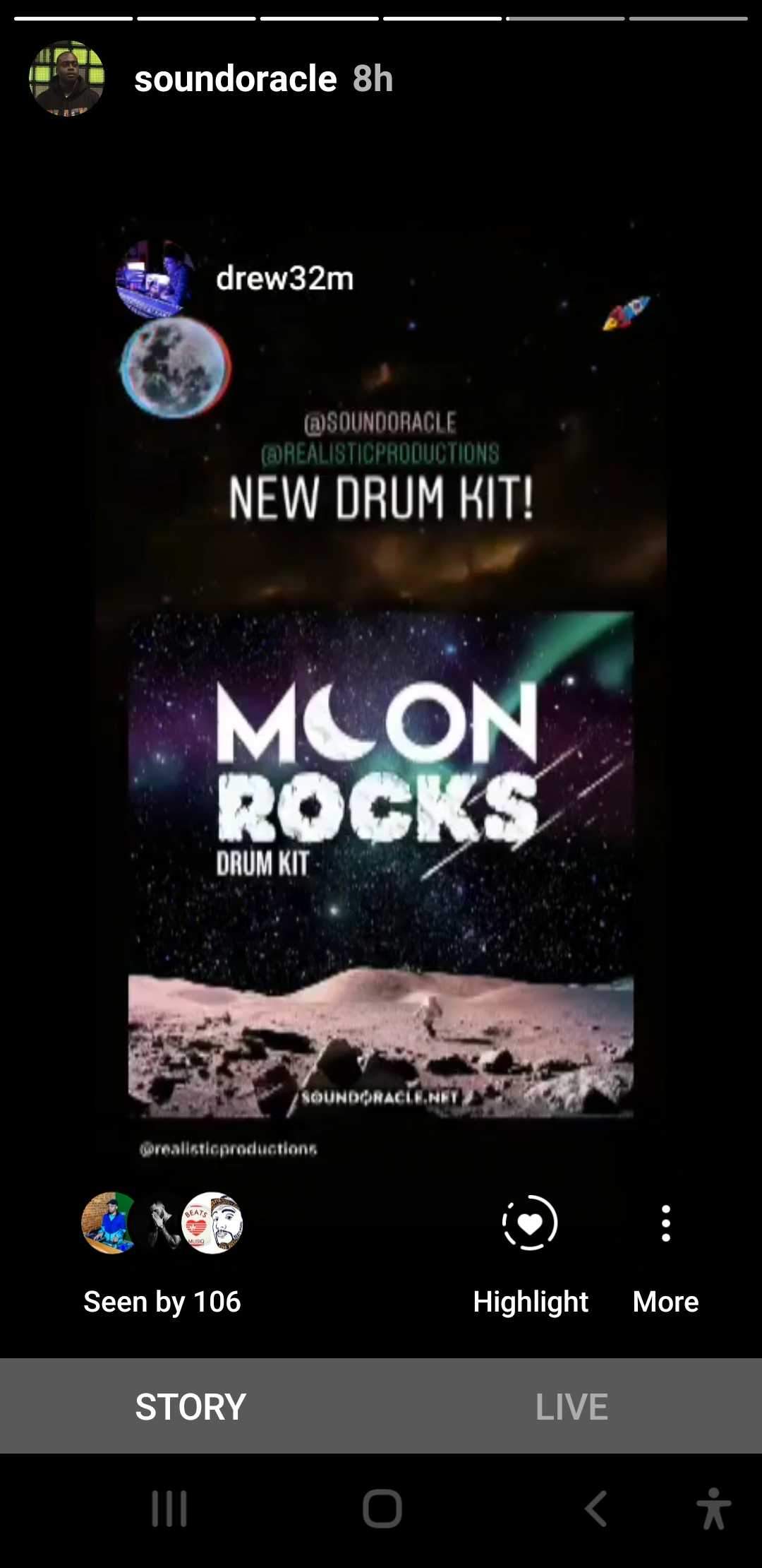 SoundOracle, Moon Rocks, Drums Only, Drums, Drum Hits, Drum Kit, One-Shot Drum Library, Drum Sample Kit