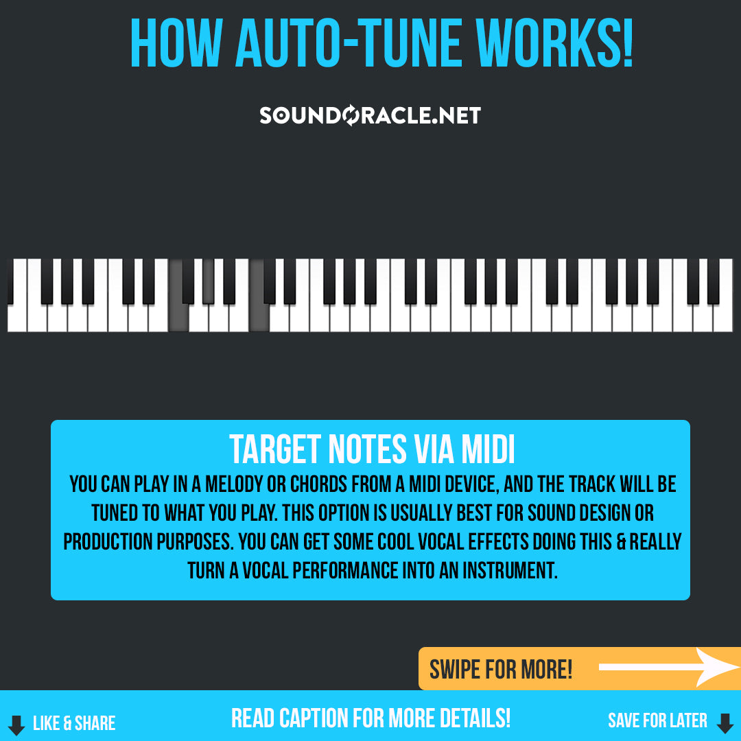 Target Notes VIA MIDI