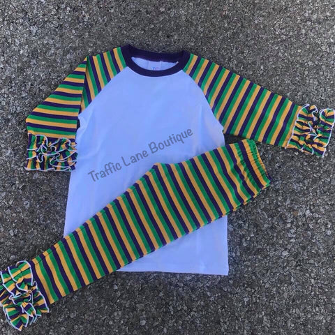 mardi gras raglan shirt