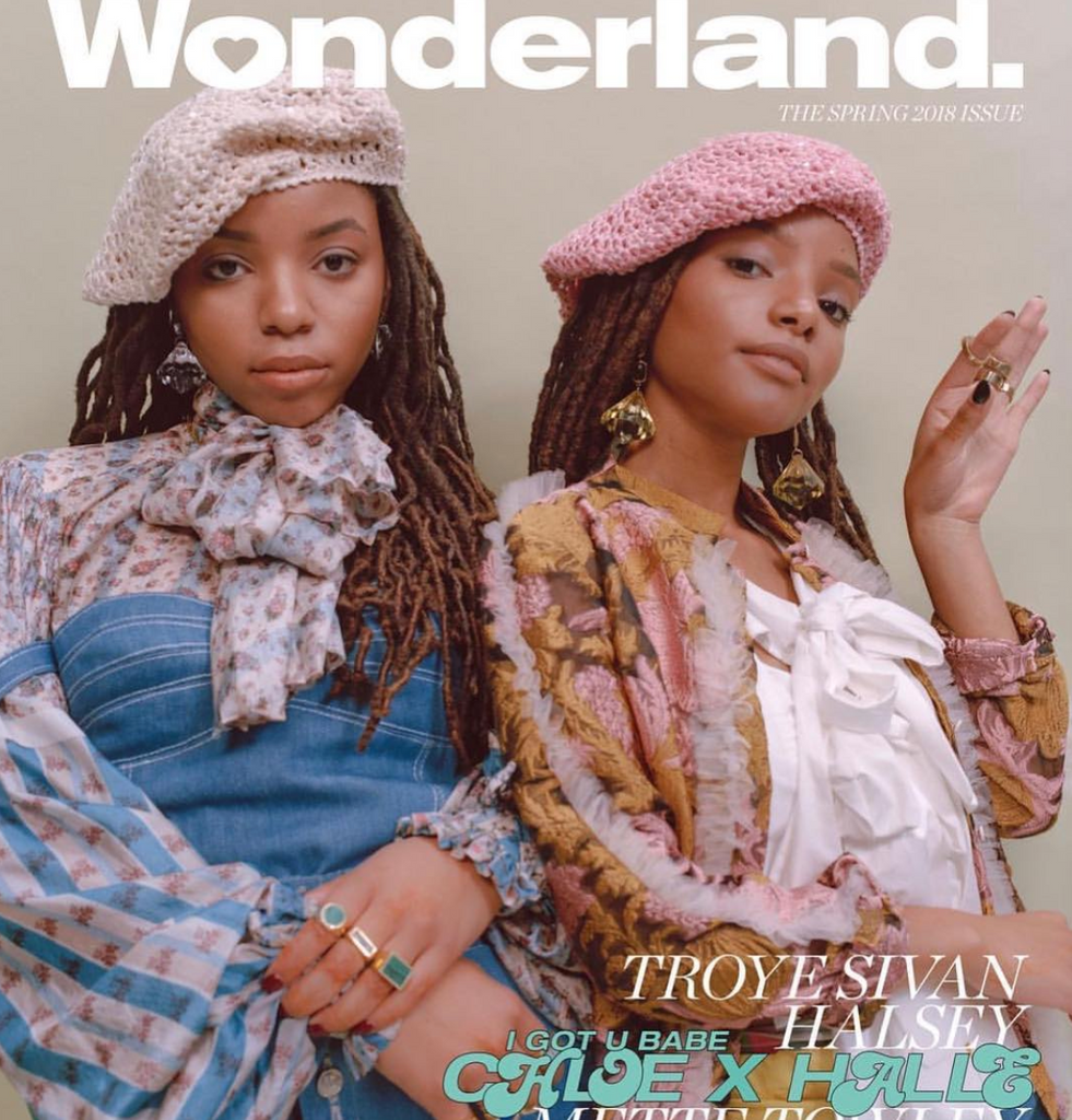 Legier Chloe x Halle Wonderland Magazine Spring 2018